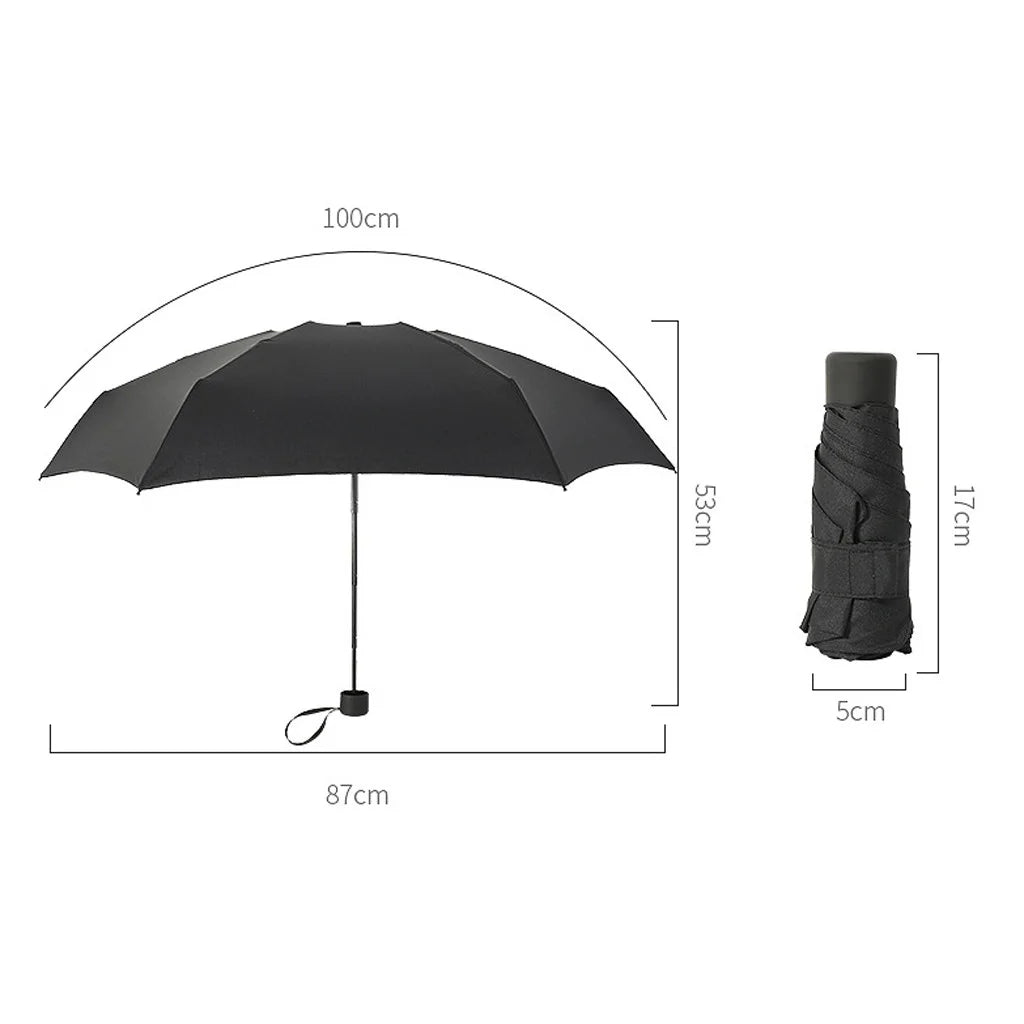 Compact Mini Umbrella – Lightweight, Portable & Windproof