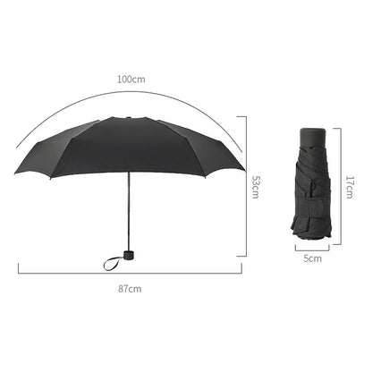 Compact Mini Umbrella – Lightweight, Portable & Windproof